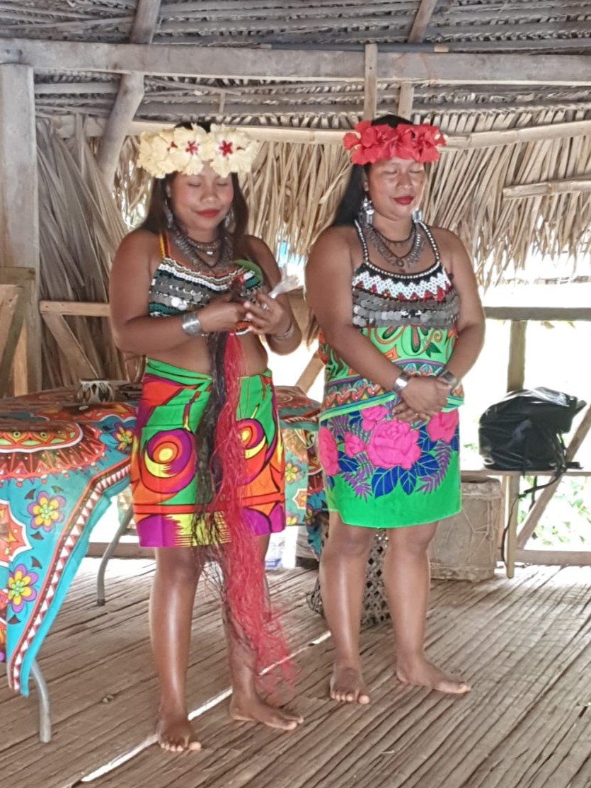 Emberá Indigenous village in Chagres National Park, Panama